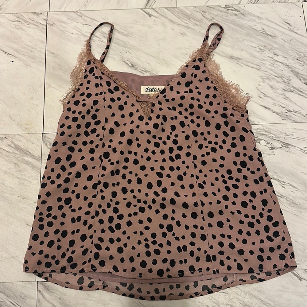 Cami with lace detail